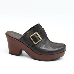 Kork by Kork Ease Mantha Platform Leather Buckle Clog 9 / 40.5